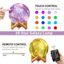 Galaxy Moon Lamp